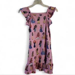 Disney Pink Nightgown with Princess Characters